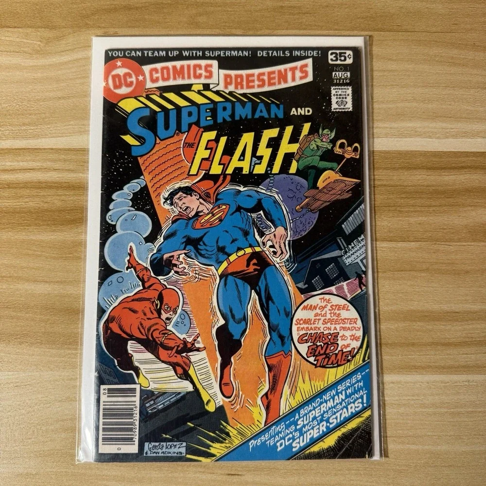 DC Comics Superman And The Flash Volume 1, Issue # 1 August 1978